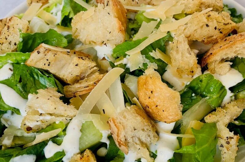 Homemade Sourdough Croutons